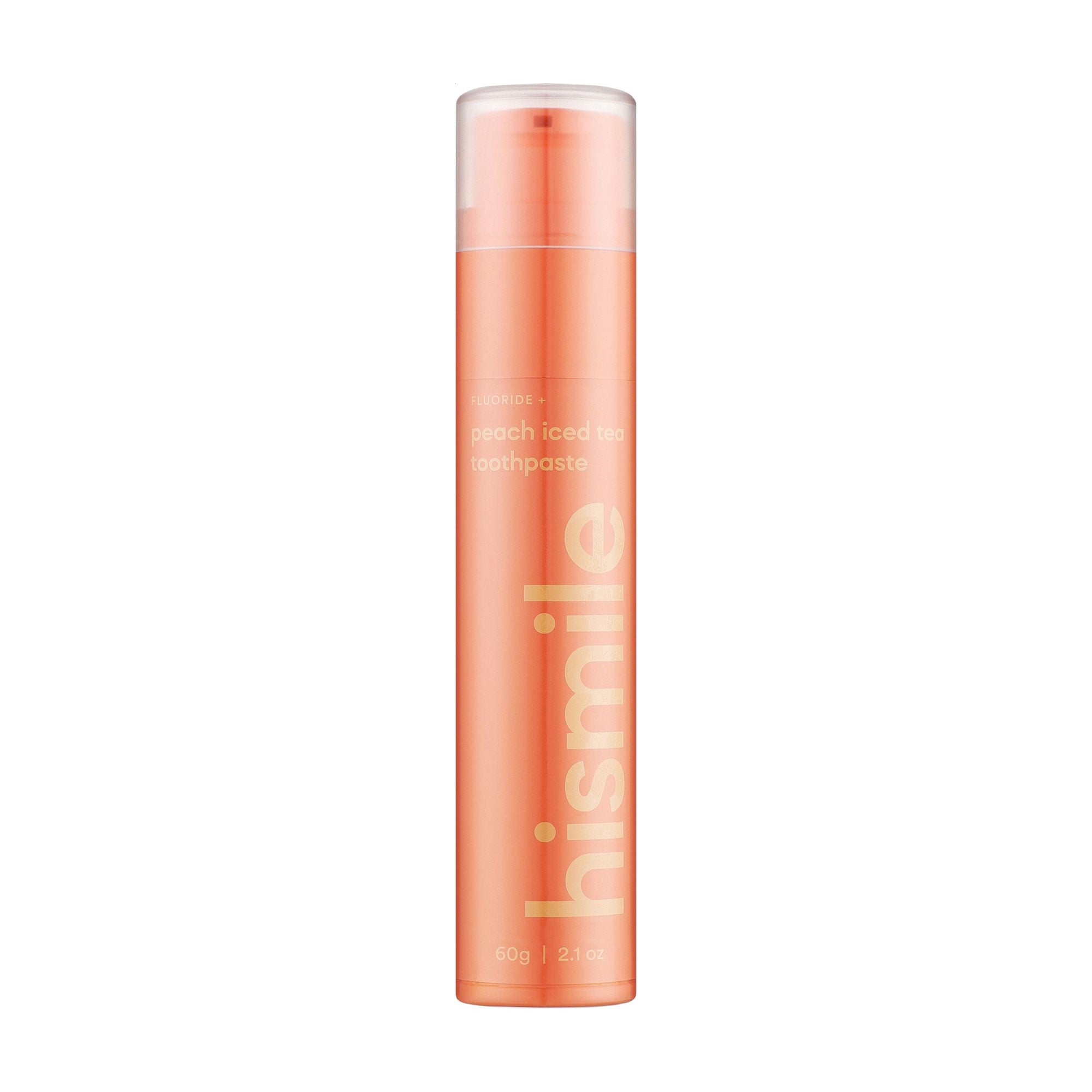 Зубна паста Hismile Peach Iced Tea Toothpaste зі смаком холодного персикового чаю, 60 г